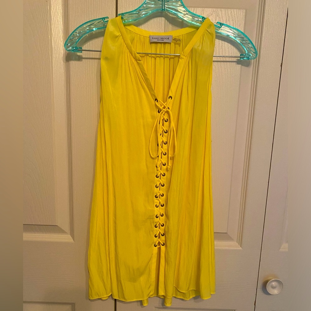 Ramy Brook Lace-up Top